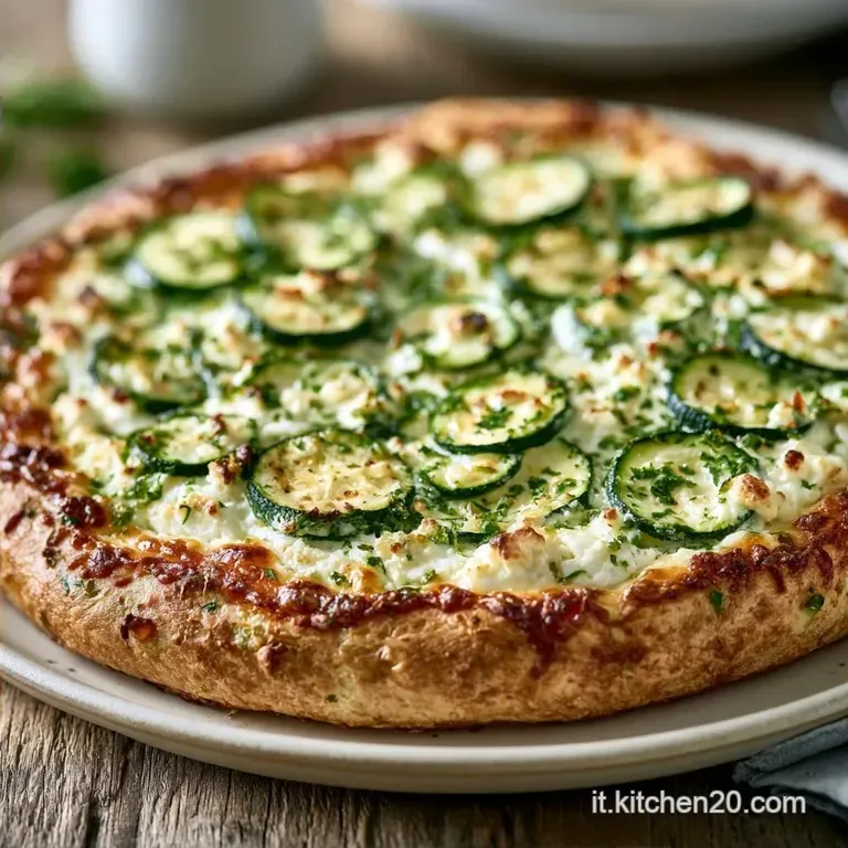 Torta Rustica Zucchine Ricotta: Cuore Cremoso