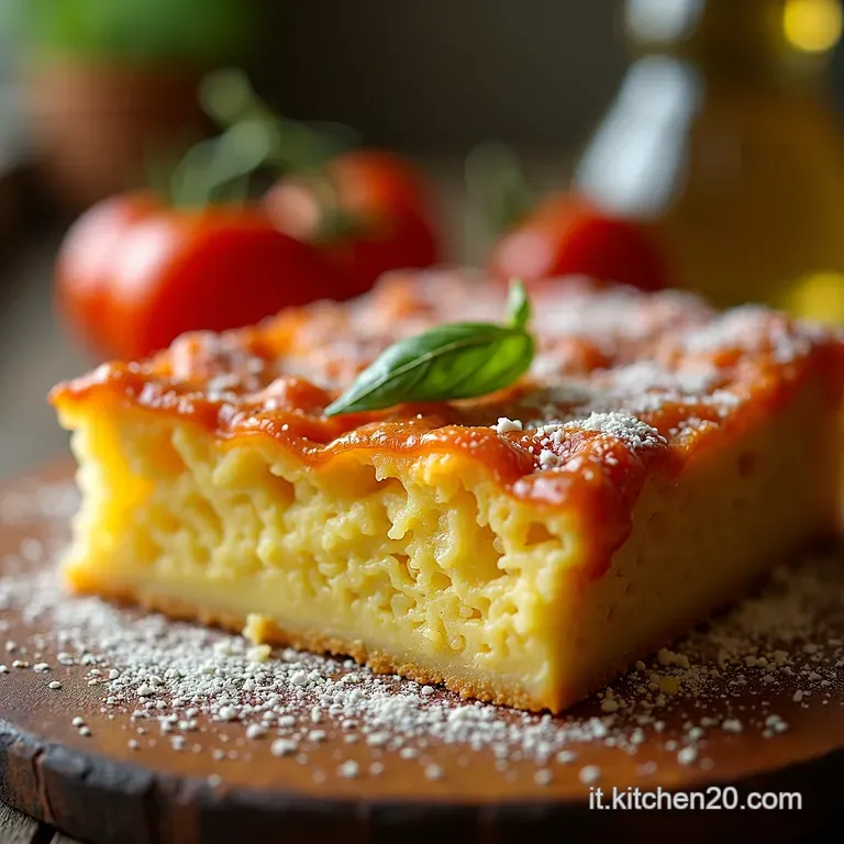 Torta Soffice Pesche Mirtilli E Mandorle presentation