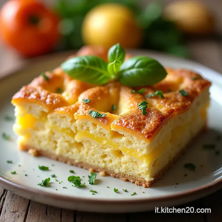 Torta Soffice Pesche Mirtilli e Mandorle