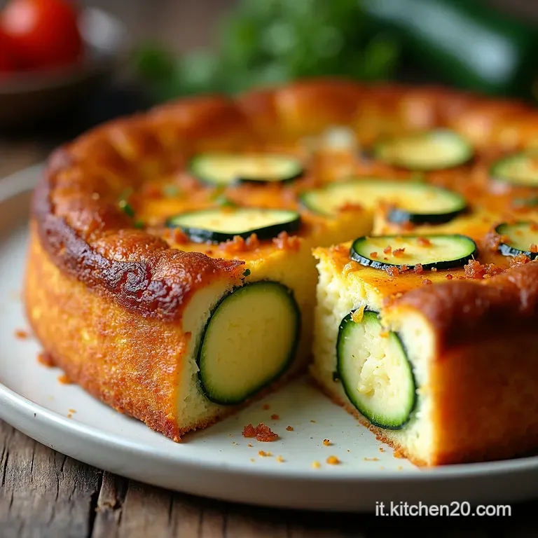 Tortino di Zucchine Un Abbraccio di Sapori Estivi