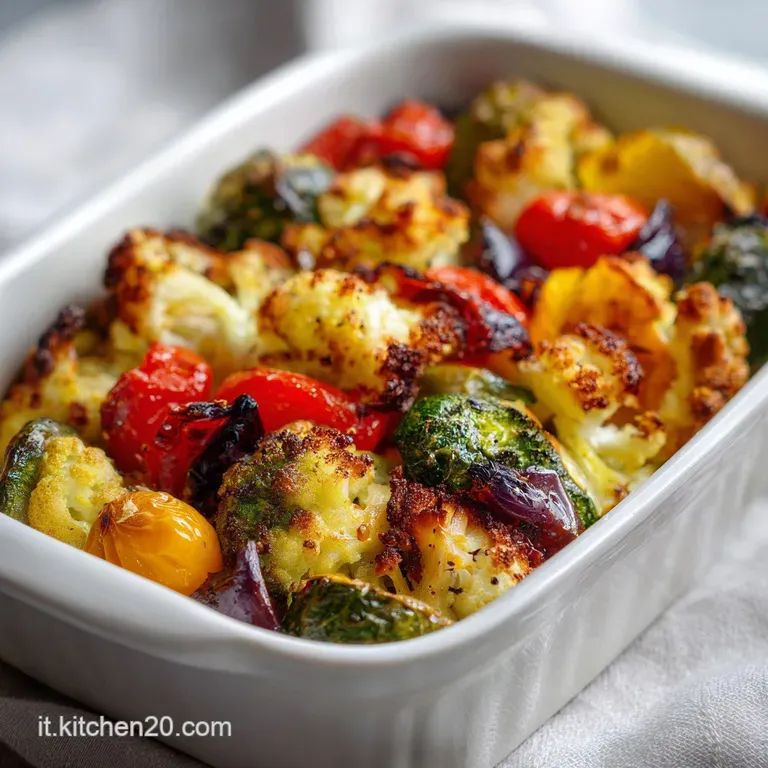 Ricetta Contorno di Verdure al Forno Saporite