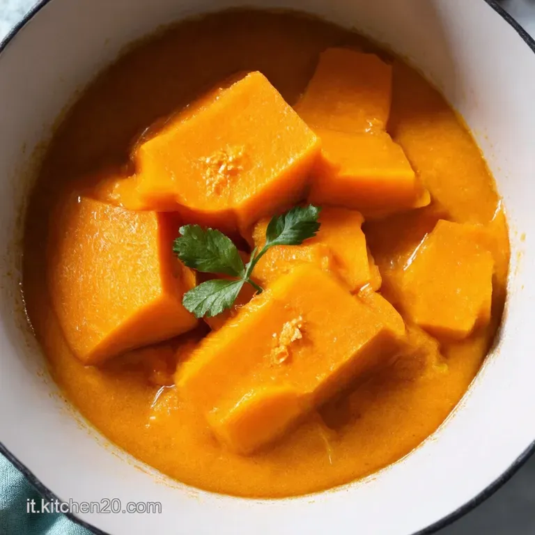 Zucca al Vapore Contorno Autunnale Leggero e Versatile