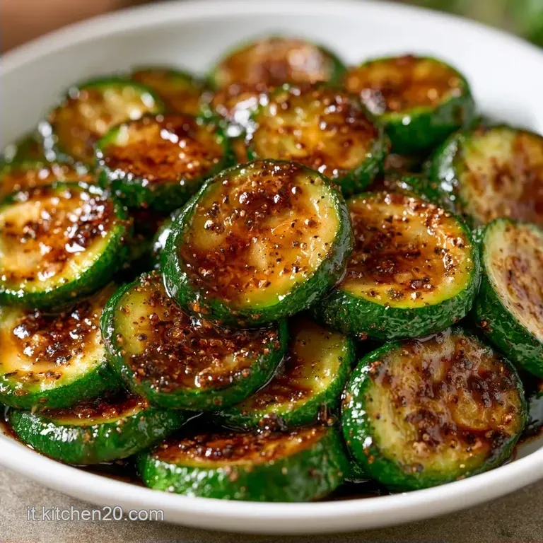 Zucchine Marinate all Aceto Balsamico