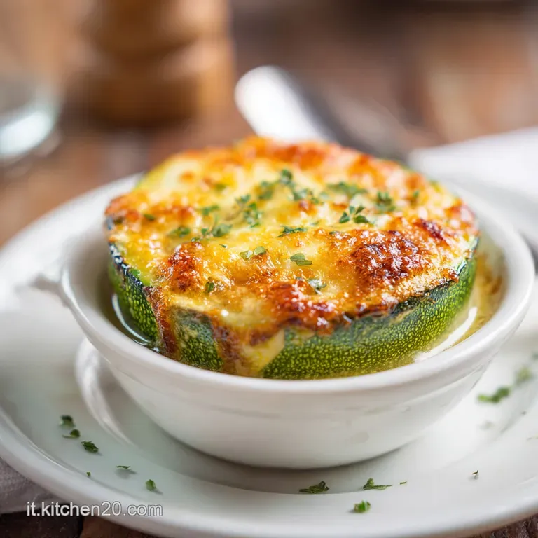 Zucchine Ripiene al Forno: Carne e Parmigiano