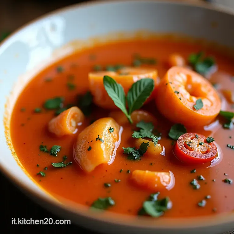 Zuppa di Pesce alla Marinara Un Inno al Mare
